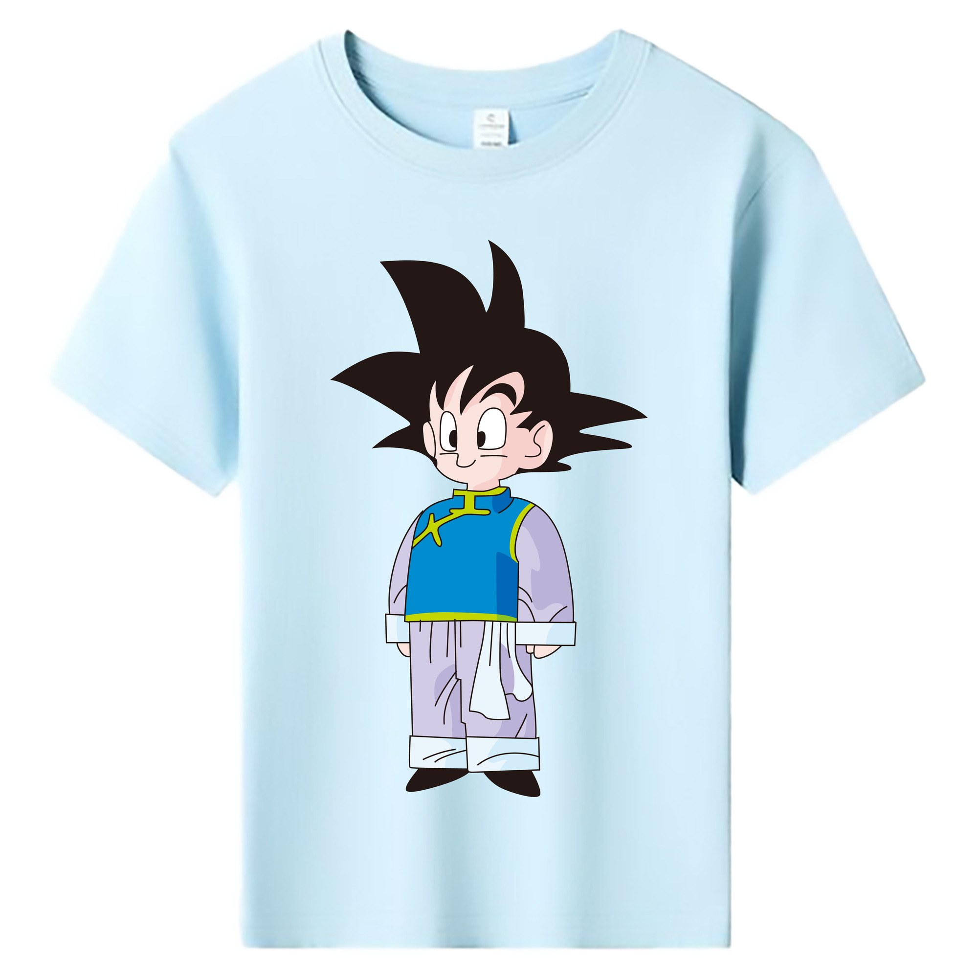 （画像用） ドラゴンボール 孫悟空（そん ごくう）Son Goku カカロット DRAGON BALL Kakarotto 綿100％キッズTシャツ（フロントプリント）